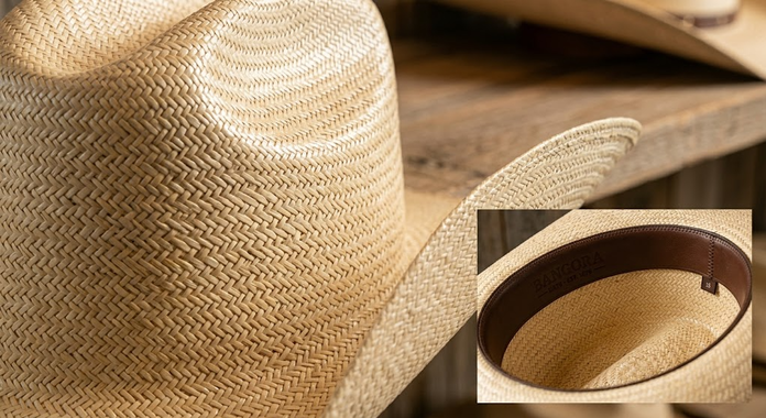 Bangora Straw Hat Texture