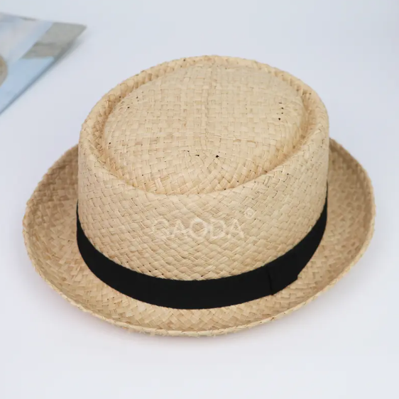 Pork Pie Straw Hat