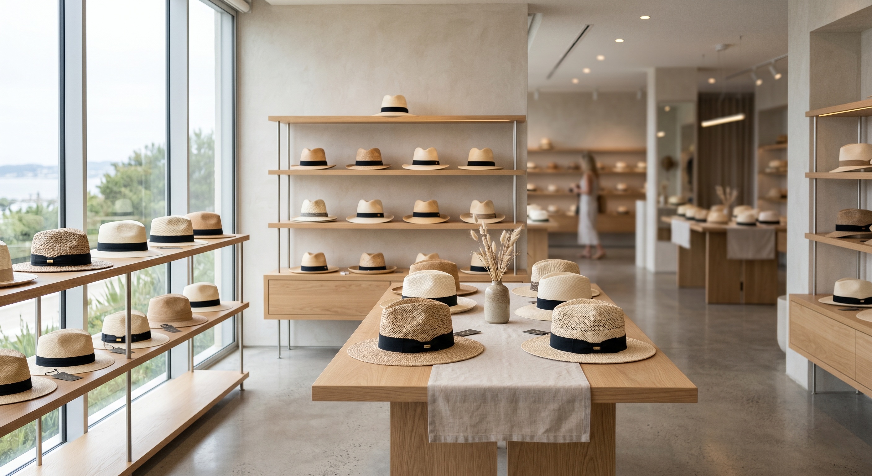 Raffia Panama Hats